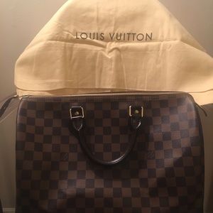 Louis Vuitton Speedy 35 Damier Ebene